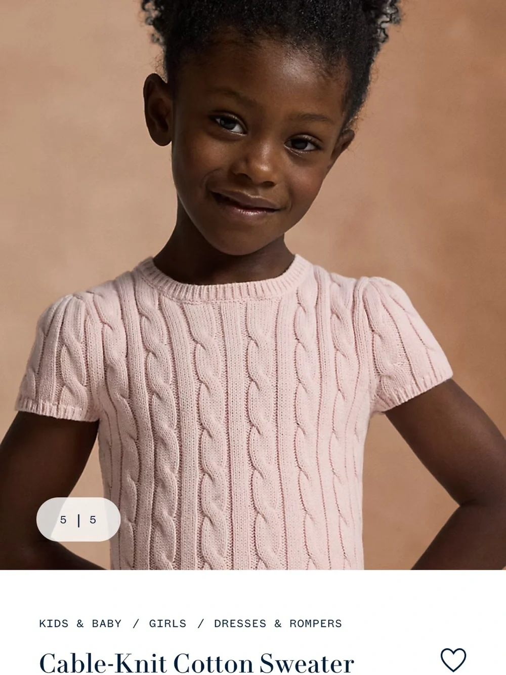 Ralph Lauren soft pale